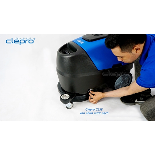 Máy chà sàn công nghiệp liên hợp CLEPRO C35E (Dùng điện) 29